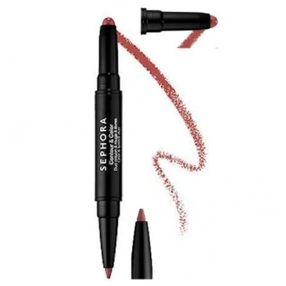 Sephora Contour & Color Duo Crayon - 05 Burgundy - Image 3